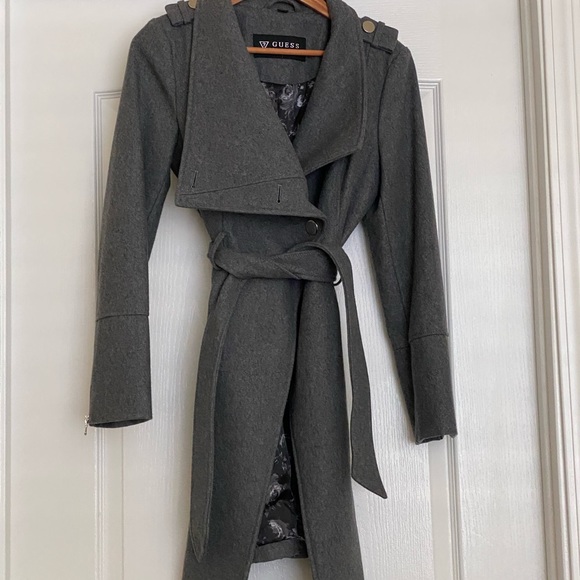GUESS - gray peacoat - Picture 3 of 5